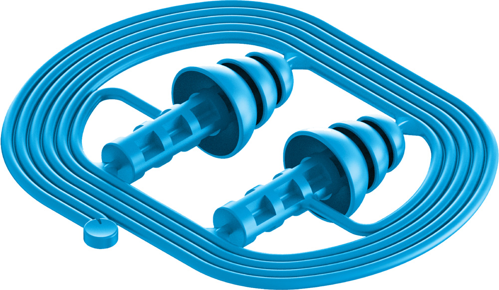 25db Earplugs Light Blue
